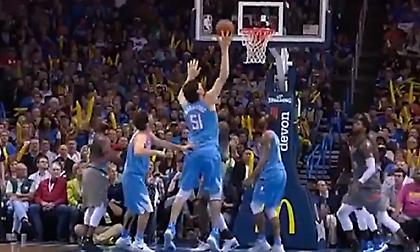 Κλάμα: Φόλοου-κάρφωμα χωρίς ουσιαστικά να πηδήξει ο Μαριάνοβιτς (video)