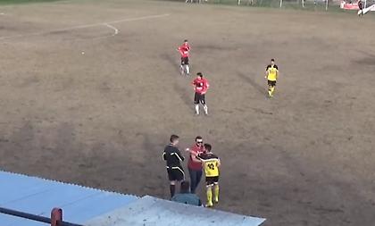 Ποινή 26 αγωνιστικών σε παίκτη στη Βέροια επειδή έβρισε και απώθησε διαιτητή (video)