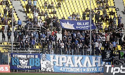 Τρολάρισμα των οπαδών του Ηρακλή σε ΠΑΟΚ και Σαββίδη: Τα πανό που σήκωσαν στο Καυταντζόγλειο (pics)