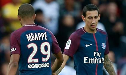 Η τρομερή ραμπόνα του Ντι Μαρία προς τον Εμπαπέ (video)