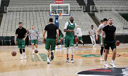 Η τελευταία προπόνηση του Παναθηναϊκού ενόψει Ερυθρού Αστέρα (pics)