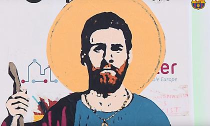 Ο Άγιος Μέσι, προστάτης της Μπαρτσελόνα (video)