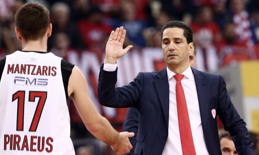 Σφαιρόπουλος: «Ο Ολυμπιακός δεν διαλέγει αντίπαλο»