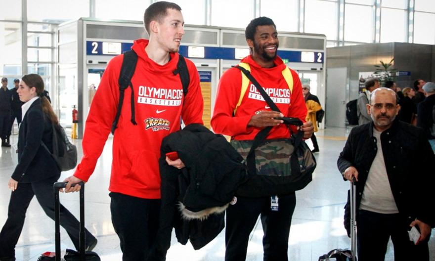 Η αναχώρηση του Ολυμπιακού για Μόσχα (pics)