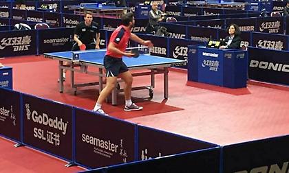 Διεκδικεί πρόκριση στο ταμπλό του γερμανικού Οπεν ο Γκιώνης