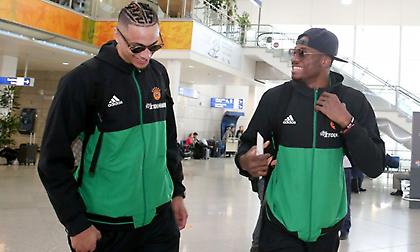 Η αναχώρηση του Παναθηναϊκού ενόψει Μακάμπι  (pics)