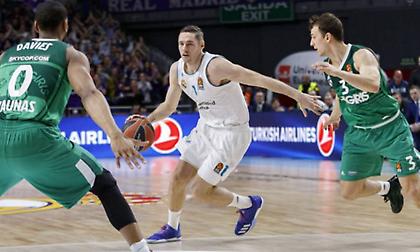 Δεν έκανε το χατίρι στον Παναθηναϊκό η Ζαλγκίρις, αγκαλιά με το πλεονέκτημα η Ρεάλ