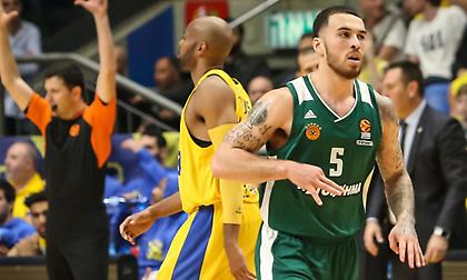 Ευρωλίγκα: Ο Τζέιμς θύμισε σε όλους γιατί επέστρεψε στον Παναθηναϊκό (video)