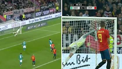 Απίστευτη απόκρουση Ντε Χέα και υπόκλιση Ντράξλερ (video)