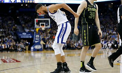 Νέο πρόβλημα με Κάρι στους Ουόριορς!