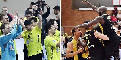 Περηφάνια για την φετινή ευρω-ΑΕΚ σε τρία σπορ