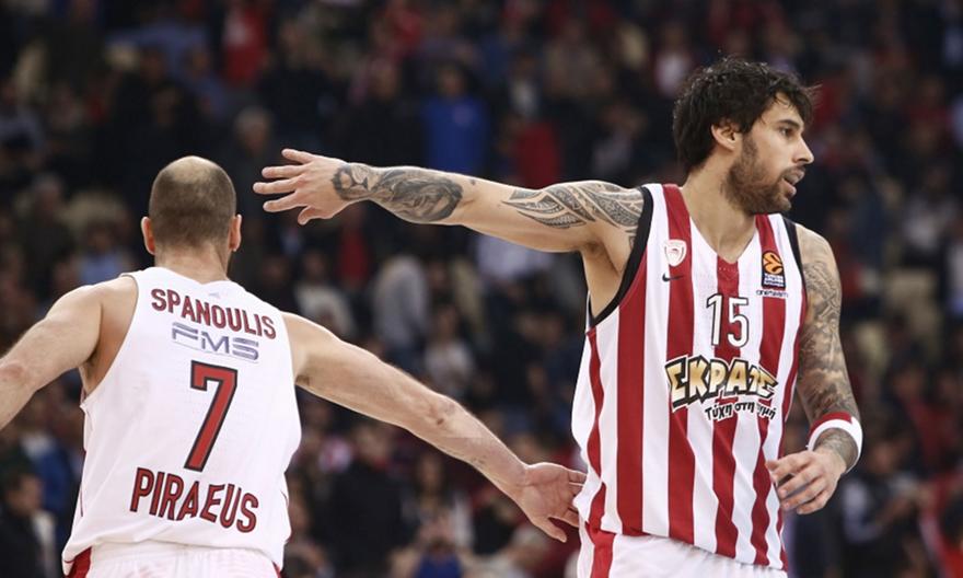 Χωρίς Σπανούλη-Πρίντεζη στην Αμαλιάδα ο Ολυμπιακός