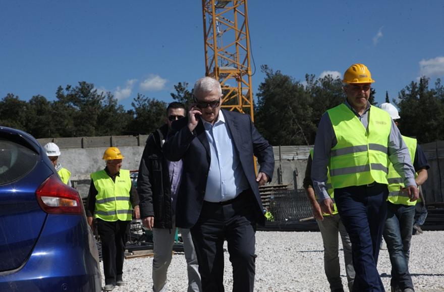 Στη Νέα Φιλαδέλφεια για επιθεώρηση ο Μελισσανίδης