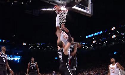 Οδοστρωτήρας Λεμπρόν και πασέρ Μαριάνοβιτς στο Top 10 (video)