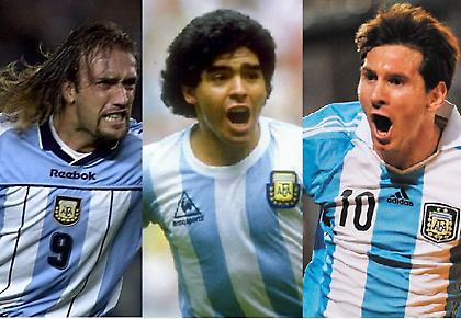 Μπατιστούτα: «Γι’ αυτό δεν συγκρίνεται ο Μέσι με τον Μαραντόνα»