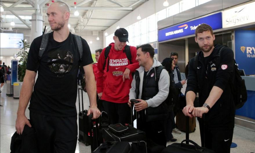 Η αναχώρηση του Ολυμπιακού για Μάλαγα (pics)