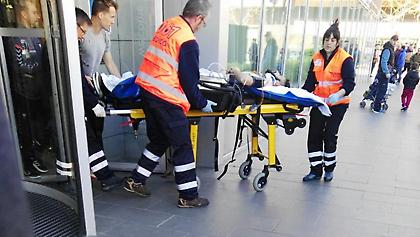 Σε σταθερή κατάσταση ο παίκτης που έπεσε από τον τρίτο όροφο