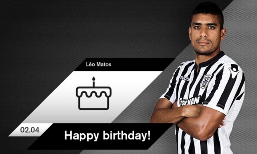 «Χρόνια πολλά» του ΠΑΟΚ στον Μάτος