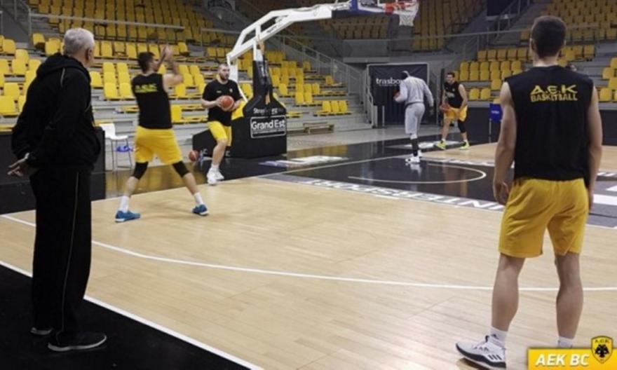 Προπονήθηκε με Χάρις στη Γαλλία η ΑΕΚ