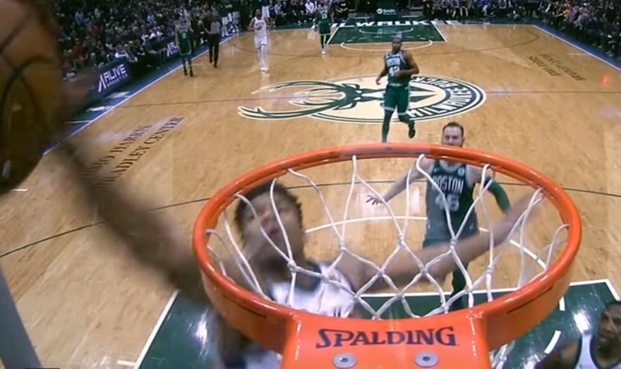 Αντετοκούνμπο για την καθοριστική τάπα του: «Το κάνω από μικρό παιδί»