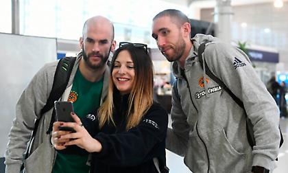 Η αναχώρηση του Παναθηναϊκού για Μιλάνο (pics)