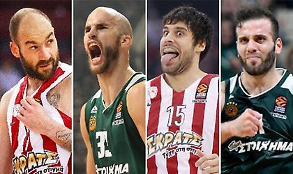 Clutch να ‘σαι και μη φοβάσαι: Τα… χλατσώνουν Σπανούλης, Πρίντεζης, Καλάθης και Παππάς