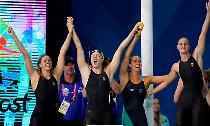 «Έσπασε» τα χρονόμετρα η 4Χ100 κολύμβησης της Αυστραλίας