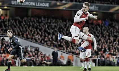 «Καταιγίδα» Άρσεναλ, 4-1 στο 35' - Μυθική γκολάρα από τον Ράμσεϊ (video)