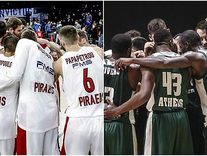 Έτσι έφτασαν στο πλεονέκτημα έδρας ο Ολυμπιακός κι ο Παναθηναϊκός (photos)