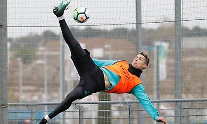 Το ξανάκανε ο Ρονάλντο: Νέο ψαλιδάκι στην προπόνηση! (video)