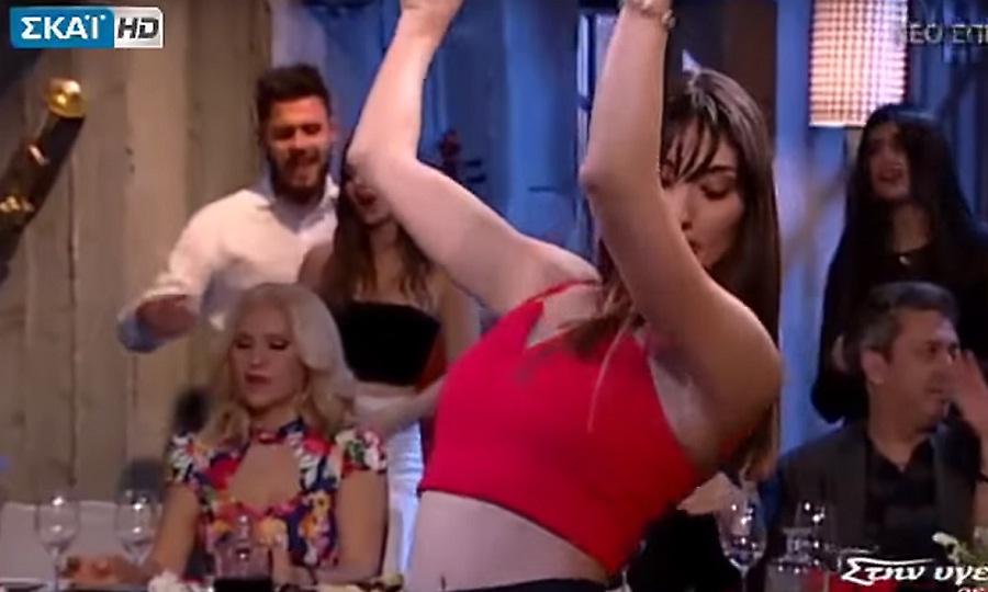 Το αισθησιακό τσιφτετέλι της Ευαγγελίας Πλατανιώτη προκάλεσε... σεισμό (video)