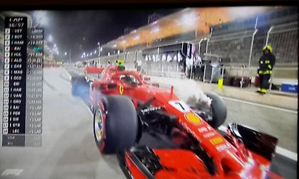 Σοκαριστικός τραυματισμός μηχανικού της Ferrari, τον πάτησε ο Ραϊκόνεν (video)