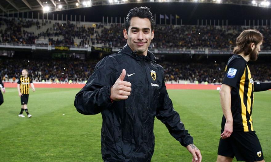 Οι ευχές του Αραούχο στην εορτάζουσα ΑΕΚ (pic)