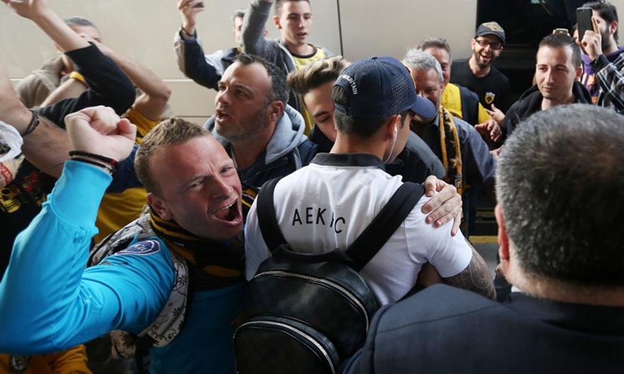 Υποδοχής πρωταθλήτριας για την ΑΕΚ στην Κρήτη (pics)