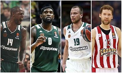 Ευρωλίγκα: Iron Men οι Γκιστ, Σίνγκλετον & «Λέκα», τελευταίος στη λίστα των 30/30 ο Ολυμπιακός