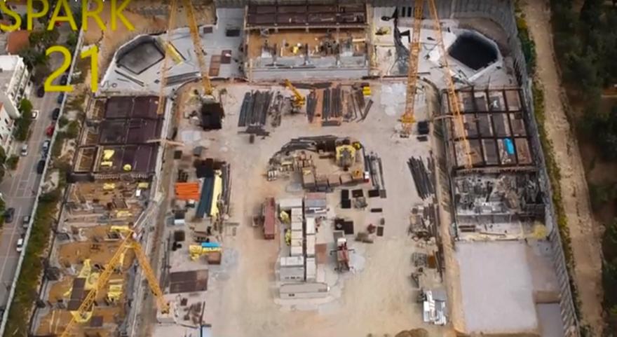 Εντυπωσιακά πλάνα από drone για τα έργα στη Νέα Φιλαδέλφεια (video)