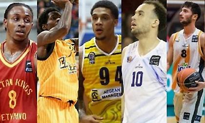 Basket League: Δέκα παίκτες… έτοιμοι για Ευρωλίγκα (πίνακες)