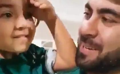 Απίθανο βίντεο: Πατέρας πάει την κόρη του για πρώτη φορά στο γήπεδο και βάζει ο ίδιος τα κλάματα