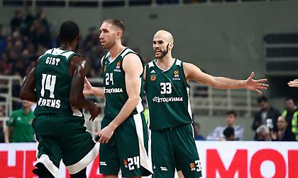 Οι πιο «παιγμένες» πεντάδες του Παναθηναϊκού στην Ευρωλίγκα