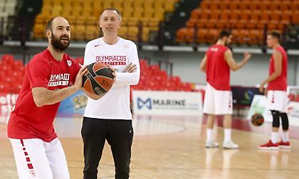 Η προετοιμασία του Ολυμπιακού για τη Ζαλγκίρις (video)