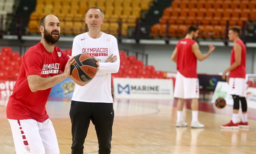 Η προετοιμασία του Ολυμπιακού για τη Ζαλγκίρις (video)