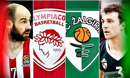 Ολυμπιακός vs Ζαλγκίρις: Τα 5 match up που κρίνουν την πρόκριση!