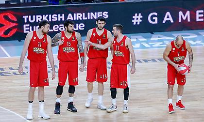 Οι πιο παιγμένες πεντάδες του Ολυμπιακού στην Ευρωλίγκα