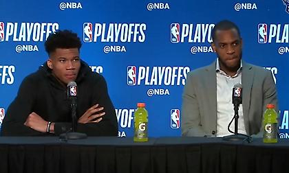 Αντετοκούνμπο: «Καταλάβαμε ότι έπρεπε να παίξουμε σκληρά»