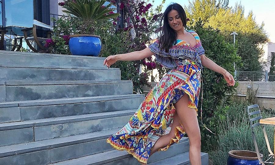 Η «καλημέρα» της Χριστίνας Μουστάκα (pic)