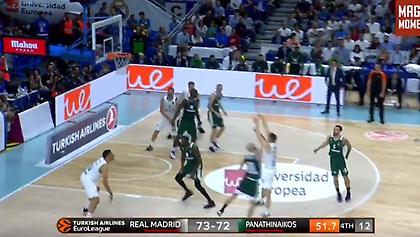 Το τρίποντο του Κάρολ που «σκότωσε» τον Παναθηναϊκό (video)