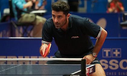 Με ήττα από την Ιταλία συνέχισε η Εθνική ανδρών πινγκ πονγκ