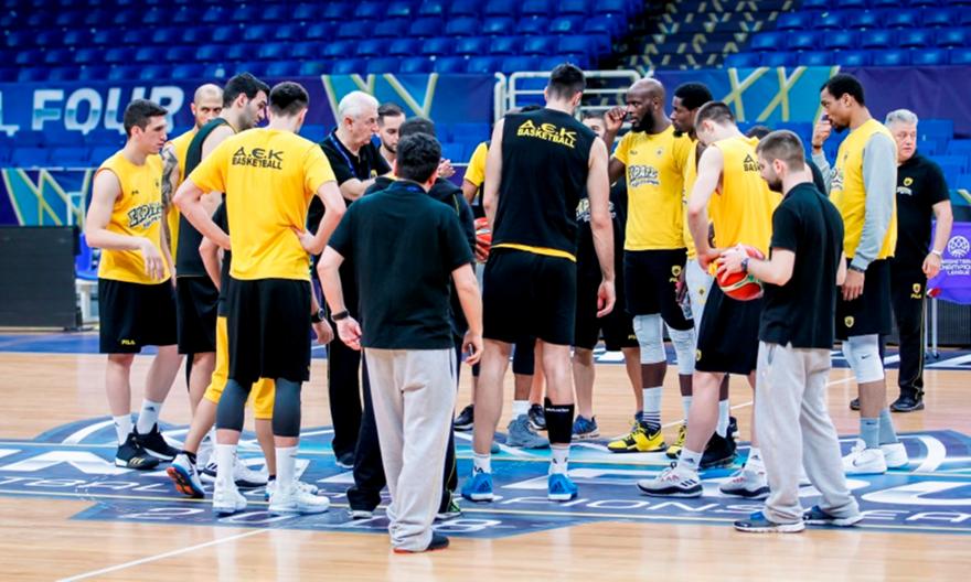 Η τελευταία προπόνηση της ΑΕΚ ενόψει... κούπας (pics)