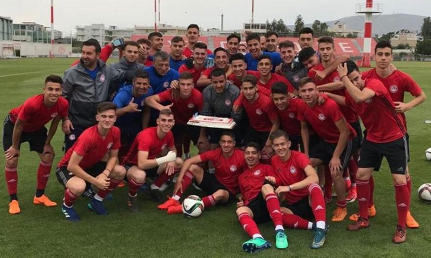 Έκπληξη από την Κ-17 του Ολυμπιακού στον Τάσο Πάντο (pics)