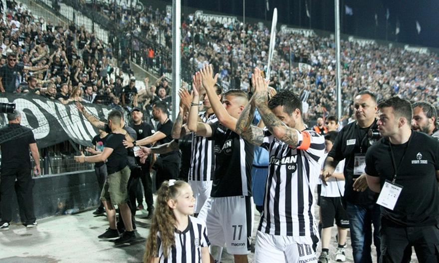 ΠΑΟΚ:  «70 βαθμοί στα γήπεδα και ένα παιχνίδι λιγότερο»